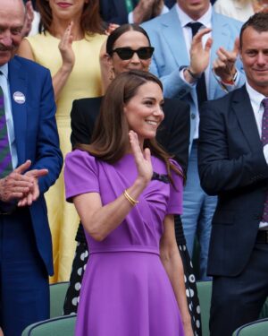 William, Prince of Wales Instagram - Great to be back at @Wimbledon!

There’s nothing quite like The Championships 🎾