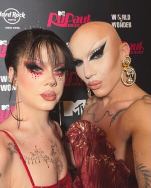 Willow Pill Instagram - Some of your faves ⭐️ 

It is such a huge honor to pass the crown down to @sashacolby 👑 We are blessed to have her drag represent us right now. I want to thank @cucculellishaheen for dressing me for the finale viewing in this gorgeous gown. I felt like the goth Audrey Hepburn I’ve always wanted to be. ❤️ 

Dress by @cucculellishaheen 
Hair styling by @johnnovotny 
Photos by @marco_ovando & @andrewtess