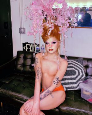 Willow Pill Instagram - A Willow Tree come to life! This is an outfit I’ve dreamed of since I began drag and knew it’s how I wanted to end my reign. May you all take shelter under me, being queer and free forever. 🌿

I’m also so excited to have a new T-shirt designed by the talented @girthofvenus available in my store! Link in bio 🌸

Outfit and hair by @joshuanapontedesigns 
Nails by @nailedbyjoseph 
Photo by @dragfiles