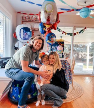 Witney Carson Instagram - We had the ultimate✨ GOLDEN ✨birthday week for this THREE year old! He was in heaven with cousins and friends both in Idaho and Ut- (honestly he couldn’t care less about mom and dad 😂) HAPPY BIRTHDAY my sweet, strong, social, sensitive, smart and loving boy. We love you so much Leo! 🥹🥹🤍🤍
