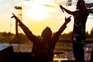 Wouter Janssen Instagram - A few magical moments from last weekend at Parookaville in Germany! We played a double set; MainStage and Hardstyle stage! Absolute madness with 40.000 people in front of us! We have played every single Parookaville since it started in 2015 and this one was once again, very special! Thanks 🇩🇪❤️🚀