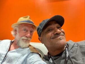 Xander Berkeley Instagram - Waiting for Seth. Hanging with Seth. Alongside #Ironside. Ex-Movie-Wife Jenette and her husband (their anniversary!) at the Old Wellington in Manchester circa 1554! To New Friends Josh and Sarah and old friends on trams everywhere! #t2 #twd