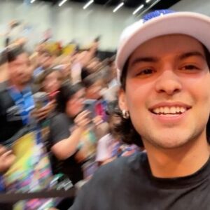 Xolo Mariduena Instagram - Weekend isn’t even over but it’s been too legendary to not DUMP.  Thank you to all the CK Heads, Blue Beetle Battalion and Lobitos that showed out. 💙💙