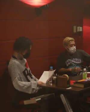 YZERR Instagram - Studio Session 
🎸🎸 @lilhideyoshi 
📷💥 @renichi_breath
