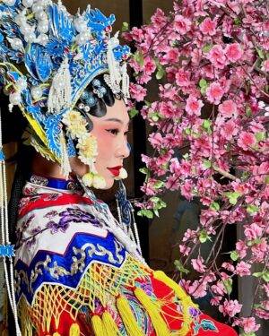 Yang Ge Instagram - Beijing opera Look 
Yes I know I’m your favorite Chinese girl 🥰
Absolutely #madeinchina and I’m really proud of you:)