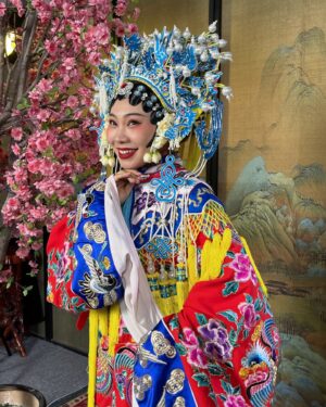 Yang Ge Instagram - Beijing opera Look 
Yes I know I’m your favorite Chinese girl 🥰
Absolutely #madeinchina and I’m really proud of you:)