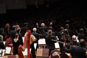 Yannick Nézet-Séguin Instagram - After two weeks and nine spectacular concerts, the @MetOrchestra’s historic first tour across Asia went out with a bang last night at the National Concert Hall in Taipei. Here are just a few moments from the performance, which saw Music Director @nezetseguin lead Jessie Montgomery’s Hymn for Everyone, a pair of Mozart concert arias with soprano @LisetteOropesa, and Mahler’s magnificent Symphony No. 5. 

Photos by MNA Club

#MetOpera #Orchestra #Tour #Concert #ClassicalMusic #Opera #meetopera