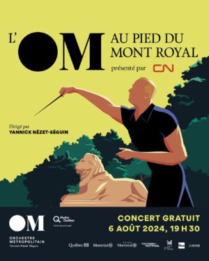 Yannick Nézet-Séguin Instagram - 🌸 Un des rendez-vous les plus attendus de l’été à Montréal 🌸
Le grand concert L’OM au pied du mont Royal est de retour, présenté par @cnrailway.
 
📅 Le mardi 6 août, à 19h30, tout Montréal est invité à rejoindre @nezetseguin et son orchestre pour cet événement d’envergure,  rassemblant des dizaines de milliers de personnes dans ce lieu emblématique de la métropole. Une expérience à vivre au moins une fois dans sa vie ! 
 
🎤À l’animation, @monsieurpy saura transmettre son énergie électrisante à la foule. Bien sûr, on vous réserve aussi une ou deux surprises. Mais il faudra être au rendez-vous le 6 août pour les connaître ! 🎶 
 
Pour en savoir plus, lien dans la bio. 

Affiche : @pascalblanchet