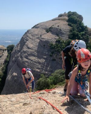 Yarinda Bunnag Instagram - Had the best day climbing at Montserrat today. 🏔️