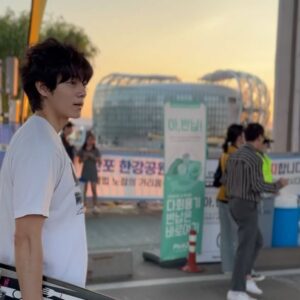 Yoo Jung-hoo Instagram - 설&정찬さん에 이끌려 보드입문(하길 잘했다.)