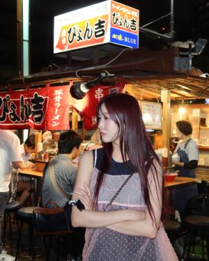 Yoo Yi-su Instagram - have a walk with me in fukuoka 🍙🍜❣️