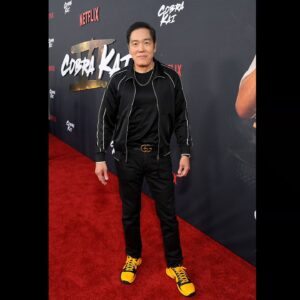 Yuji Okumoto Instagram - More pictures from the Cobra Kai Season 6 Premiere and afterparty with some of the cast. Be sure to check out Part 1! @cobrakaiseries @netflix #cobrakai #cobrakaiseason6 #chozen #premiere #redcarpet