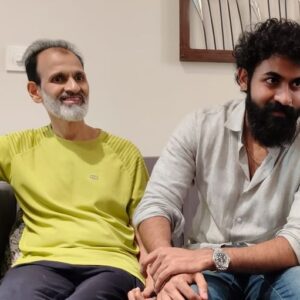 Yuva Rajkumar Instagram - Happy Birthday Pa ♥️
