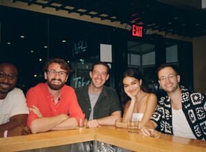 Zach Kornfeld Instagram - 🍏🐬🛒
(i’m so sorry kwesi that’s how the photo developed, you deserve better)
