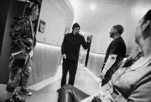 Zacky Vengeance Instagram - Behind the scenes with an icon. 📷 @rafacore