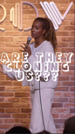 Zainab Johnson Instagram - They’re not cloning us. 

I’m doing my first all crowd work show 2 weeks from today in Los Angeles @crowcomedy Friday 8/16 8pm limited tickets so grab them fast if you want to be a part of it. 

Show schedule on my calendar. Thank you to everyone that’s come out to see me so far. Click 🔗 in my bio to see if I’m coming to a city near you.

#election #biden #comedy #conspiracy #clone