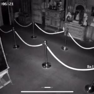 Zak Bagans Instagram - I am posting 3 clips (in no particular order) that were captured between 1:05 AM and 1:20 AM on July 15th, 2024 at The Haunted Museum in Las Vegas. I am in California and was checking the cameras before bed when I started hearing the sounds.  During the time these unknown sounds were captured which include: Banging, LOUD Growling type sounds, Howling, Voices ( a woman says “David” at the :35 mark in 1st video) and what sounds like the camera’s microphone being blown into… the alarm system was fully on. I contacted the Audio/Visual company’s owner and engineer who installed my security system to see if he could give any explanation and he statedr: “WOW!
I cannot explain those sounds at all!!! Sounds like something was really close to the camera mic at the end of the clip.  I’m trippin’ right now.” These sounds were also captured on some of the other cameras telling me it was not a problem with this camera’s microphone. During the 15 minutes these sounds occured there was no motion detected in the museum to trigger the alarm. The name “David” does match-up with DAVID GLATZEL the little boy who was possessed in the “Devil Made Me Do It” case connected to the Devil’s Rocking Chair. That room is just to the left of the camera.  Just an eerie connection.  The following night at the same exact times zero sounds or voices were captured on this camera. (THE LAST VIDEO WAS CUT SHORT SO I POSTED THE REST OF IT IN NEXT POST)