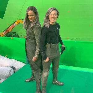 Zawe Ashton Instagram - Team Marvel-ous.

The Marvels is now *on digital!*! Our movie release landed smack bang in the middle of the strike and so there hasn’t been ample opportunity to thank the people who TRULY make these films what they are - stunt teams, visual FX, hair, make up, wardrobe, prosthetics, trainers, PA’s, technicians of every kind, camera operators, medical staff, gaffers, superhero boot makers, the person who blows a leaf blower in your face for amazing wind in the hair shots - the list really does go on! We’ve all sat through the credits of these films and it’s like watching a second movie in itself. It takes an enormous village.

I want to thank you all, Team Marvels, for the most incredible experience. I will continue to shout you out! I don’t have tags for all of you yet, but will keep adding! You all deserve your recognition, you were just the best to work with. To my stunt team, make up, hair and wardrobe HEROS especially - you carried me through this and I will be forever grateful.

Enjoy these brilliant folks’ work! 💫

#TheMarvels #DarBenn