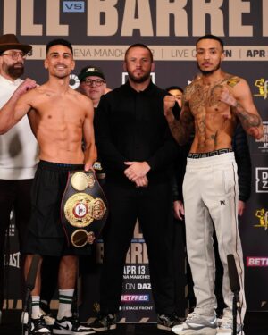 Zelfa Barrett Instagram - Weigh In Done..1 Days 🫡😤⚡️