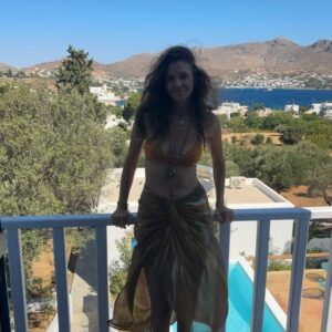 Zeynep Özder Instagram - 🤎🧡🤎 #leros #greece #2024summer