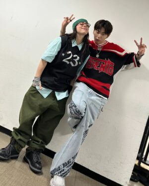 Zico Instagram - Deep, meaningful convo with @billieeilish
Thanks for the inspiration! 💚🙃🙂🙏
@theseasons2023