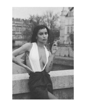 Zoë Kravitz Instagram - Saint Laurent by Anthony Vaccarello