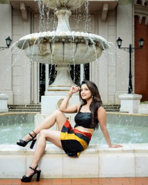 Adaa Khan Instagram - It’s a beautiful day, in a beautiful way!! ☔️ 
.
.
📸: @sudhakar.bichali 
👗: @meeamifashion @amit_bhardwaj_meeamifashion
💄: @nishachandnanii
💇‍♀️: @zubeda_hairstylist 
📍: @itcgrandcentral 
🤝: @nidhi_gunjal786 & @prospercommunicationpr
🪄: @yourcreativebuddies 
.
.
.
#monsoonvibes #monsoon #rains #photooftheday #instadaily #instagood #fashiongram #fashionlikeadaa #adaakhan