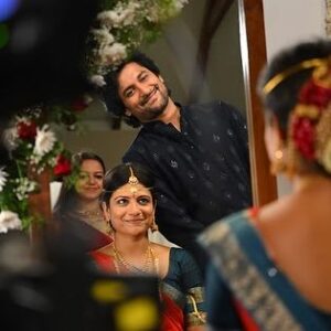 Aditi Balan Instagram - Nani garu. 
You are really one of a kind. Such a genuine and humble person. So so passionate about cinema and fully immersed in it. There’s so much to learn from you as an actor and as a human being and as a director. Thank you for always making me feel like your family. Thank you for always choosing such amazing scripts. 
You are truly a HERO. Thank you for being my thammbudu Surya ❤️ @nameisnani 

#saripodhaasanivaaram #bts