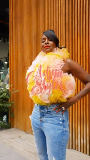 Adjua Styles Instagram - Don’t announce … just blossom 🌸 

@shamellmason 
@mandisavonette 
@rashawncardwell