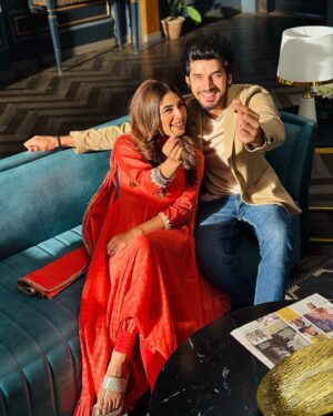 Adrija Addy Roy Instagram - Palveer (felt cute) ❤️

#PalVeer #Palki #Rajveer #love #kundalibhagya #ParasKalnawat #AdrijaRoy #KB .