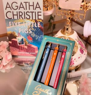 Agatha Christie Instagram - Christie fans in the US have been sharing their new Poirot editions, writing journals, pens, and postcards. 🤩 Don't forget to tag us in your photos for your chance to be featured on our page.
📷 @blkbelle_reads, @jills.bookshelf, @fresh.air.reads, @readwithash, @amy_alwaysreading, @lyon.brit.andthebookshelf, @readitandquip, and themaryreader #Regrams

#AgathaChristie #DeathOnTheNile #FiveLittlePigs #TheBACMurders #HerculePoirot #StationeryLovers #BookLovers #BookstagramUS