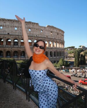 Agustina Suásquita Instagram - Adiós Roma 👋🇮🇹 No hubo un solo día que no me haya sentido en mi propio film Italiano 🍝🎬✨