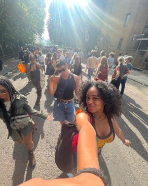 Ajani Russell Instagram - Nottinghill carnival ate down this year 😏 10/10 
Shout out errryyybody shakin Ass in the street, y’all was giving it up nostyyyy 😤🤤😜 and to all my baddie friends and their baddie friends- can’t wait to do it all again ;)
