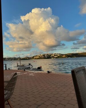 Amber Anderson Instagram - There’ll be a rainbow probably, in Menorca 🌞🩷🌸