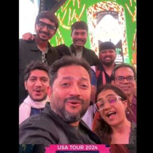 Amruta Subhash Instagram - Phirse Honeymoon Team at Times Square.💃
Last leg of the USA tour.
Last 2 Shows 
Sat 24th Aug Washington DC
Sun 25th Aug Atlanta
For more details, 📲  Pramod:  1 (201)4866041. 
Visit us at https://5dimensionsinc.com/

#usatour #phirsehoneymoon #USA #hindiplay #hindi