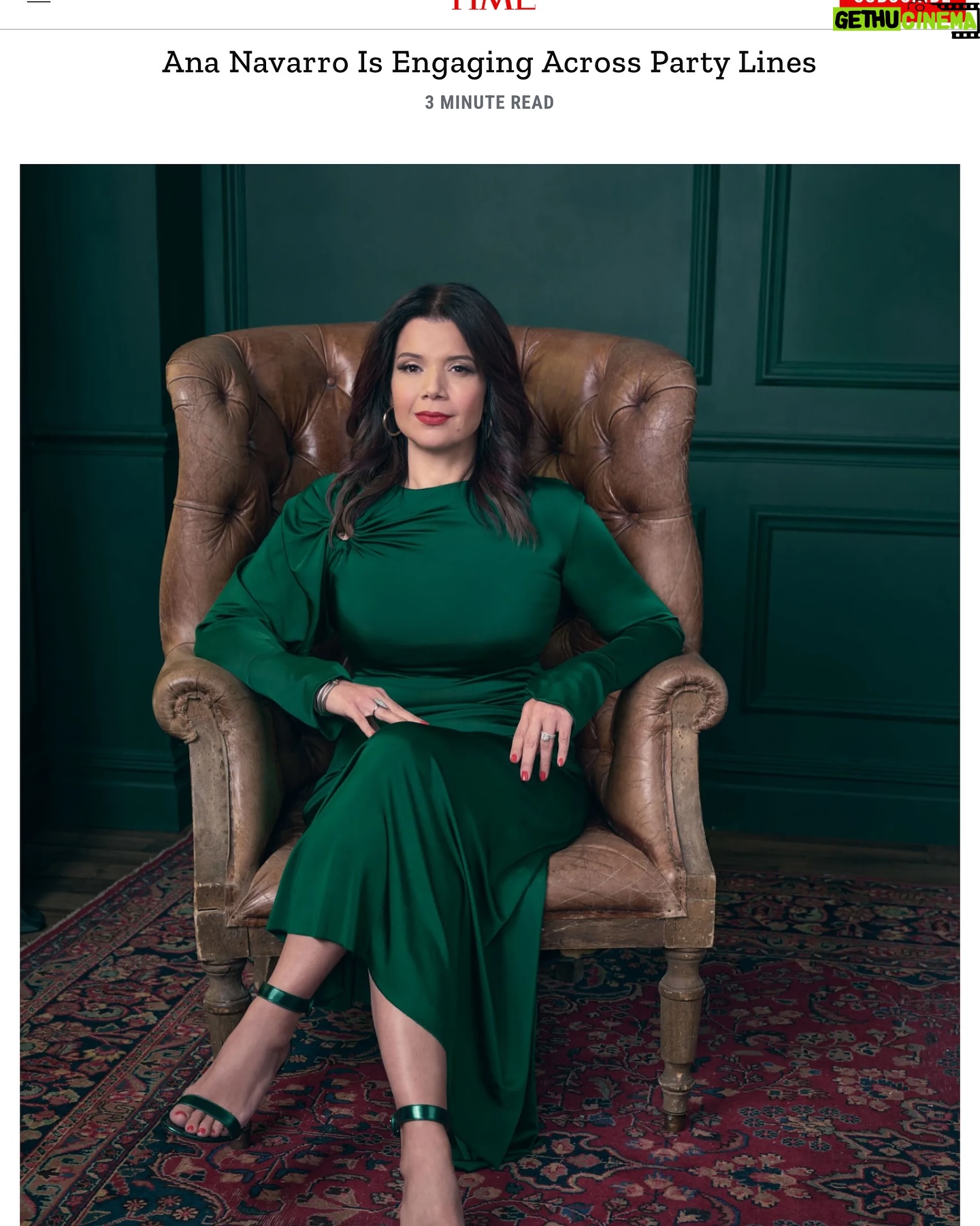 Ana Navarro - 18.2K Likes - So very honored to be included in @time’s 2024 #LatinoLeaders List. I join friends like @georgelopez, @sbaisabel, @wcruz73 and others I admire greatly. Thank you, Time Magazine for highlighting Hispanic contributions.
And cuz I know y’all gonna ask….
Dress: @victoriabeckham
Stylist: @frantaylorstyled
Hair: @dsmags
Make-up: @veronicaibarra1974 💚💚💚