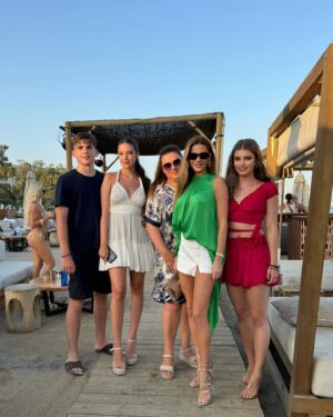 Andrea Verešová Instagram - Thank you Summer😘☀️Thank you Marbella🤍💚♥️#
#summer2024 #spain #marbella #family #love #mylove
