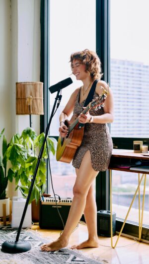 Andy Allo Instagram - Here’s a little taste of my original song “Angels Make Love” 🎶✨ Just me, my guitar, and a passion for storytelling through music. Wanna hear more? Listen to the full track on Spotify as well as all my other music 🎧🎶

 #OriginalMusic #SingerSongwriter #AngelsMakeLove 

📸 @meaganshuptar