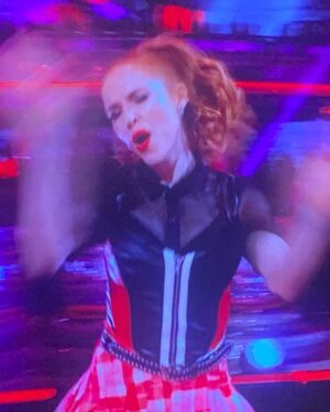 Angela Scanlon Instagram - This day last year kicked off the madness that was my @bbcstrictly “journey”!! How is that even possible?! I still don’t have 20 pics on here which couldn’t even touch the sides anyway 🤣 so here are some of my fave looks to throw back to. WHAT A RIDE 💃 thank you @gkx_carlos for being the best partner. Love you long time! X