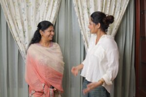 Angelin B Instagram - 🦋
Gem of a person @kanimozhikarunanidhiofficial 
PS: Podcast link in bio 

📸 @hari_babuu 

#angelin #vjangelin #anchorangelin #Sspodcast #podcast #ssmusic #kanimozhi #recent #trending