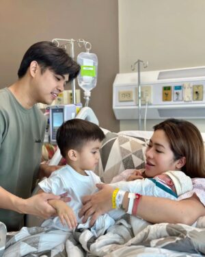Angeline Quinto Instagram - Today I celebrate motherhood with all my heart ❤️ Ang journey na ito ay puno ng saya, pagod, at endless love. Sobrang saya maging ina, nakakataba ng puso ang bawat yakap, bawat tawa, at bawat milestone. I love you Kuya Sylvio, I love you Sylvia 🩷

📸 @cocoonstudioph