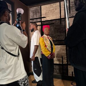 Angélique Kidjo Instagram - I remember when I first met @davido in a hotel lobby in South Africa! I could not have imagine we would collaborate one day. But the great @iamshizzi, who we had both been working with, made the connection and #JOY was born!!! 🌞

#angeliquekidjo #davido #joy #TBT #throwbackthursday 📸 @michaeltubescreations