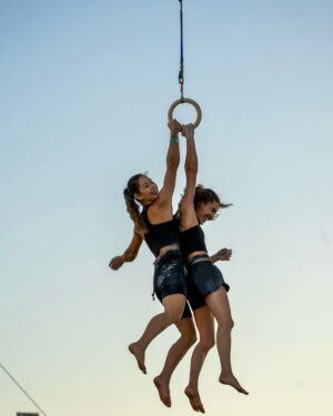 Angie Scarth-Johnson Instagram - Climb fest NYC🫨 
I love love love this event so much.  What a fun and interactive way to showcase some of the coolest parts of climbing with the world.🤍🫶🏼⚓️ @thenorthface @psicocomp @thenorthface_climb #climbfest #climbfest2024
📸 1  @jaquille.oneal 
📸4,5 @niiicknicknick