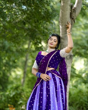 Anjana Srinivas Instagram - 💜🥰💜