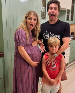 Annaleigh Ashford Instagram - That’s not a basketball. It’s a baby in there! Joining the party this fall! ❤️