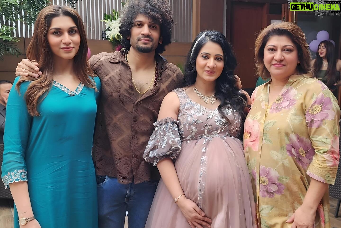 Anu Prabhakar - 73.5K Likes - Whoa!! This was one baby shower to remember for a lifetime!! Fun, laughter, genuine blessings from people who i love the most. All the credits go to @goldenstar_ganesh sir and the his lovely lady @shilpaaganesh mam for hosting this awesome awesome baby shower for me. Mam you’ve been a friend , a guide , an elder sister and sometimes even a mom whenever needed you the most. I really dont know how to say thanks to you. The food , the decor , the arrangements, the invitees were just super pinpoint perfect. I really love you mam. Thank you again. Ganesh sir thank you for being the bestest host ever. We laughed soooooo much because of you. Your simplicity since the time I’ve known you is inspirational. Love you too. Thankyou to all who came by to wish me and the baby. I will remember this forever ❤️ Thanks God for all these lovely people in my life 🥰💝