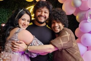 Anu Prabhakar Instagram - Whoa!! This was one baby shower to remember for a lifetime!! Fun, laughter, genuine blessings from people who i love the most. All the credits go to @goldenstar_ganesh sir and the his lovely lady @shilpaaganesh mam for hosting this awesome awesome baby shower for me. Mam you’ve been a friend , a guide , an elder sister and sometimes even a mom whenever needed you the most. I really dont know how to say thanks to you. The food , the decor , the arrangements,  the invitees were just super pinpoint perfect. I really love you mam. Thank you again. Ganesh sir thank you for being the bestest host ever. We laughed soooooo much because of you. Your simplicity since the time I’ve known you is inspirational. Love you too. Thankyou to all who came by to wish me and the baby. I will remember this forever ❤️ Thanks God for all these lovely people in my life 🥰💝