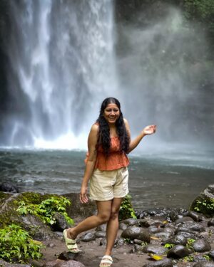 Anumol Instagram - Falling for the falls 

❤️🧿🌼

📍Nunung waterfalls , Ubud , Bali

#anumol #anuyathra #travel #explore #ubud #bali