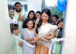 Anumol Instagram - All about today ! 
@alira_designerstudio inauguration 

Captured by @chaandram_wedding_studio