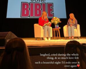 Arielle Reitsma Instagram - HUNTSVILLE, AL ❤️🥹
words can’t express how much we loved being with you last night. we felt your hearts for Jesus and it made us incredibly emotional. thank you for coming. thank you for loving us. we love you so much.
Glory to Jesus forever and ever.

worship led by the talented the gifted the anointed @j.salabarriamusic 

@girlsgonebible live tour, tickets at girlsgonebible.com/tour
